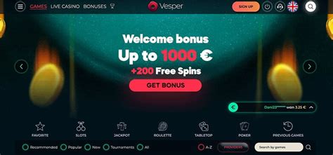 Vesper casino app